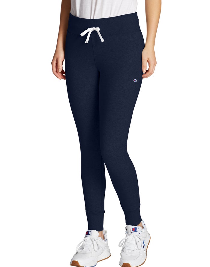 Champion Dame Leggings Mørkeblå - Jogger - Danmark EMW-736892